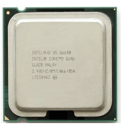 Procesador Intel® Core™2 Quad Q6600.